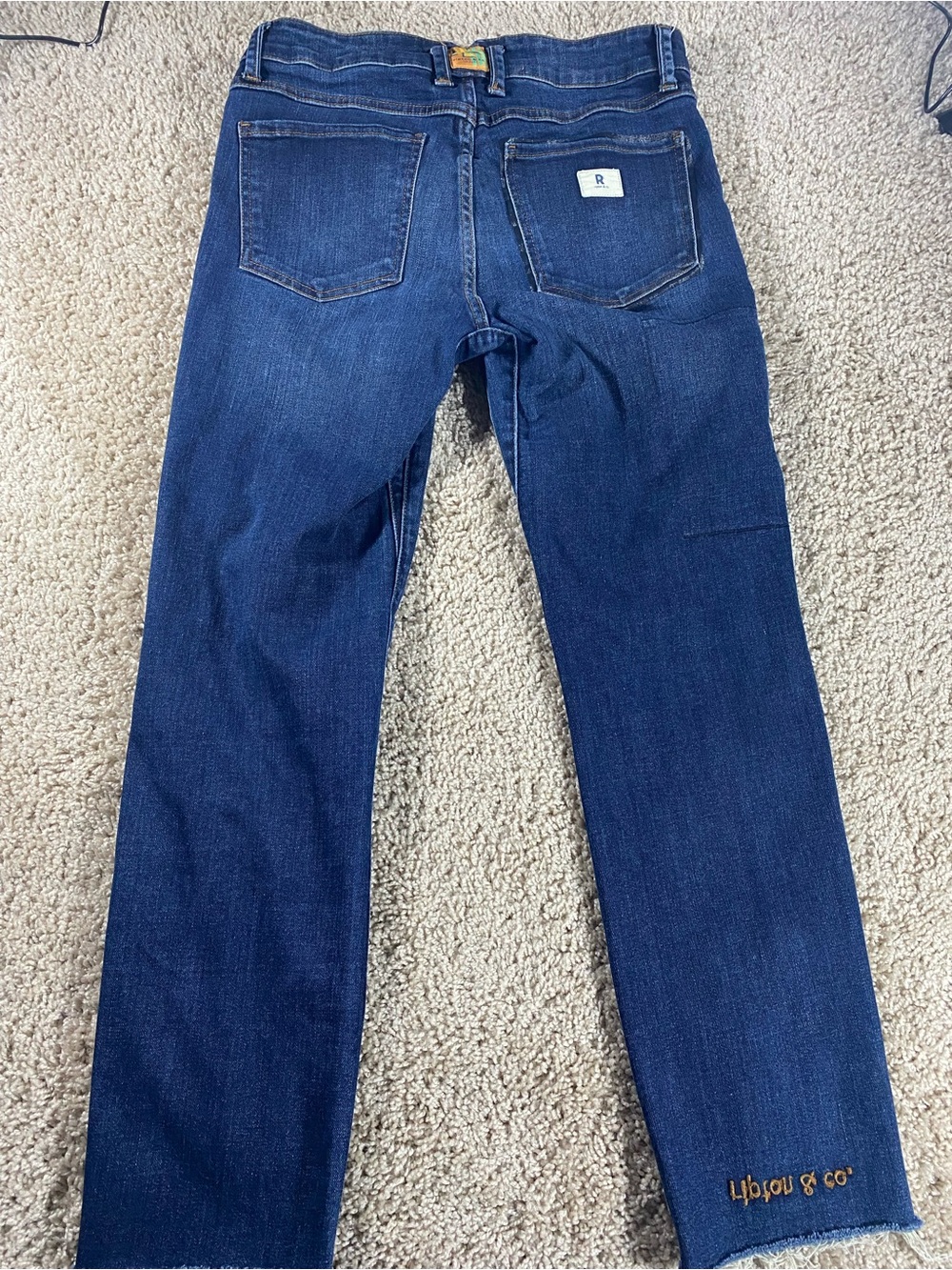 Ripton Classic Denim Blue Jeans 28 Outdoors - Picture 7 of 13